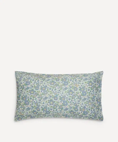 Liberty Betsy Linen Standard Pillowcase In Blue