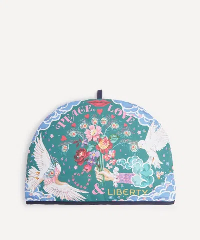 Liberty Peace Love And  Tea Cosy In Multi