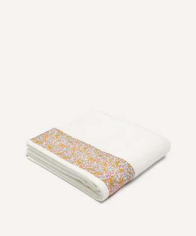 Liberty Wiltshire Bud Hand Towel 50x90cm In Light Pink