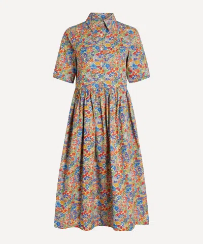 Liberty Women's Margaret Annie Gallery Shirt Dress In Multi