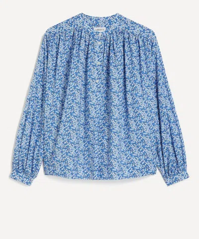 Liberty Women's Mitsi Valeria Boho Shirt In Blue
