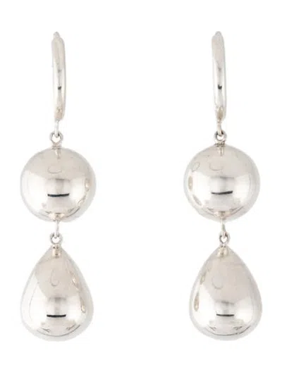 Pre-owned Lie Studio Drop Earrings In Multicolor