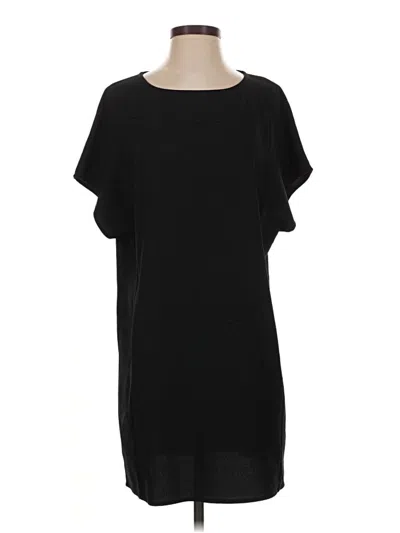 Pre-owned Lilla P Casual Dress In Black