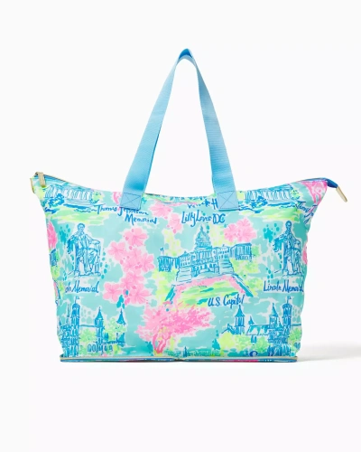 Lilly Pulitzer Getaway Packable Tote In Multi Lilly Loves Dc