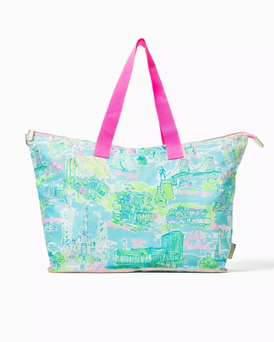 Lilly Pulitzer Getaway Packable Tote In Multi Lilly Loves Philly