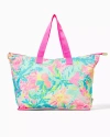 Lilly Pulitzer Getaway Packable Tote In Multi Sunshine State Of Mind