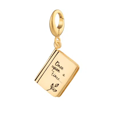 Lily Charmed Women's Gold Plated Story Book Charm