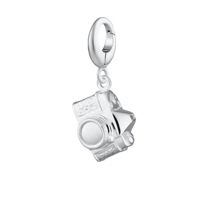 Lily Charmed Women's Sterling Silver Vintage Camera Charm