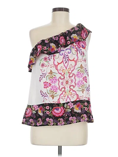 Pre-owned Lily White Sleeveless Blouse In Pink
