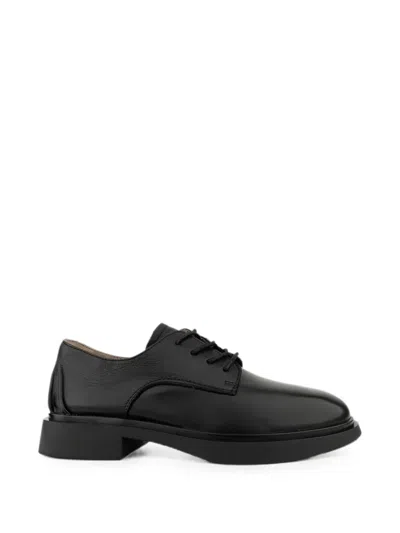 Linda Baumann Lace-up Leather Derby Shoes In Multi