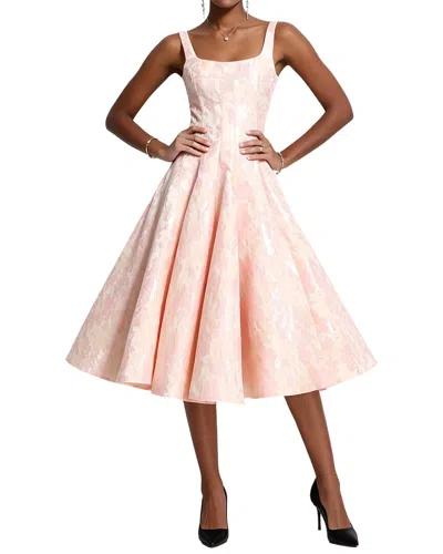Linda Charm Sleeveless Midi Dress In Pink