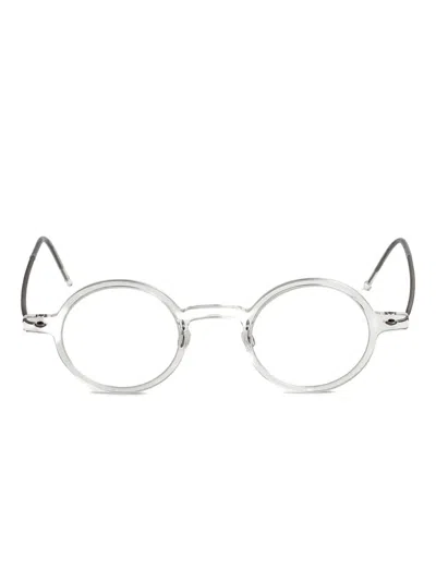 Lindberg Round-frame Glasses In White