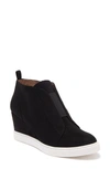 Linea Paolo Felicia Wedge Sneaker In Black