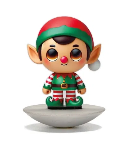 Linee Recanati Elf Figurine Stand In Multi
