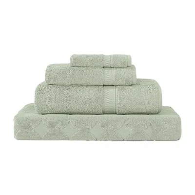 Linum Home Textiles Sinemis Terry 4-pc. Quick Dry Bath Towel Set In Green
