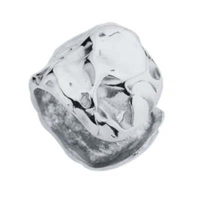 Linya Jewellery Amorphous Cartilage Earrings | Silver