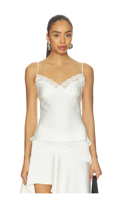 Lioness Costa Top In Porcelain