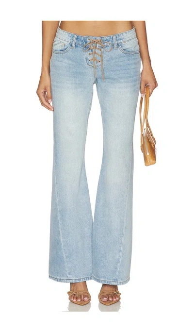 Lioness Richie Jeans In Light Denim