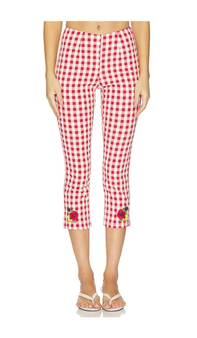 Lisa Says Gah Kristin Pant In Cherry