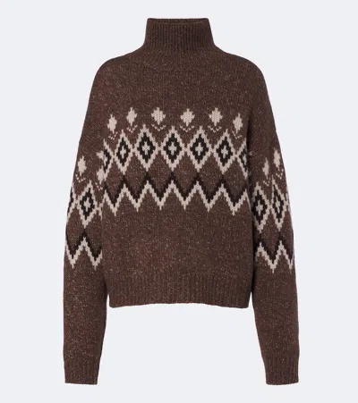 Lisa Yang Gudrun Fair Isle Jacquard Cashmere Sweater In Multicoloured