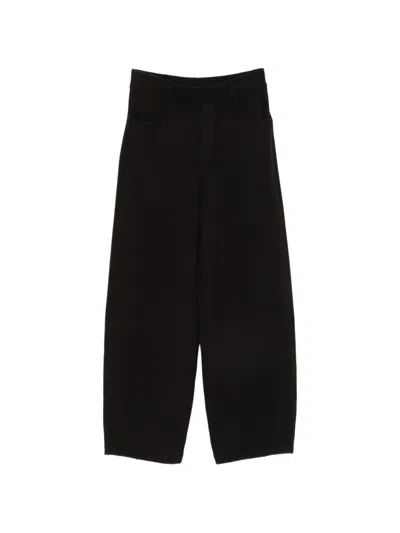 Lisa Yang Veda Wide-leg Cashmere Trousers In Black