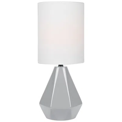 Lite Source Mason 17" High Gray Ceramic Accent Table Lamp