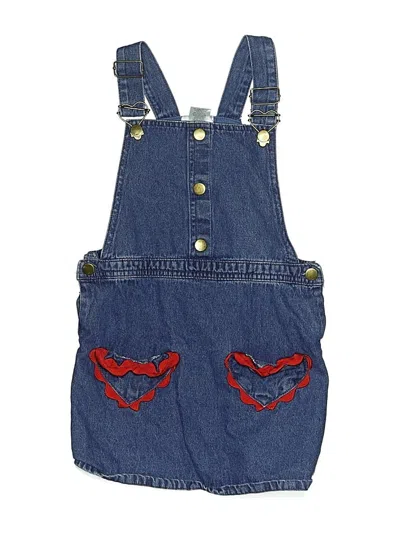 Pre-owned Little Lass Kids' Overalls In Blue