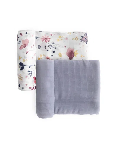 Little Unicorn Unisex Deluxe Muslin Swaddle 2 Pack - Baby In Multi