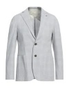 Liu •jo Man Man Blazer Light Grey Size 40 Cotton, Elastane, Polyester
