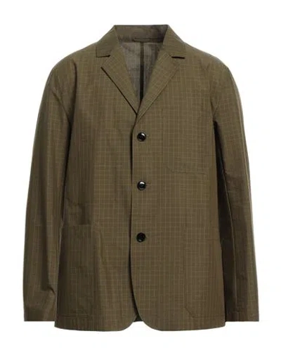 Liu •jo Man Man Blazer Military Green Size 40 Cotton, Polyester