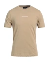 Liu •jo Man Man T-shirt Khaki Size S Cotton In Gold