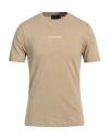 Liu •jo Man Man T-shirt Khaki Size S Cotton In Beige