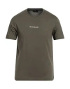 Liu •jo Man Man T-shirt Military Green Size S Cotton