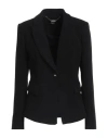 Liu •jo Woman Blazer Black Size 8 Polyester