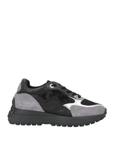 Liu •jo Woman Sneakers Grey Size 7 Textile Fibers In Grey