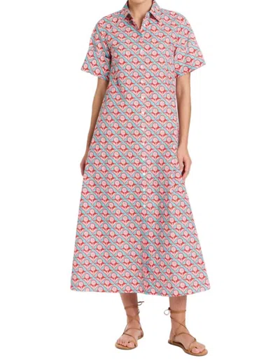 Livro Gibbons Midi Dress In Penny Bloom In Grey