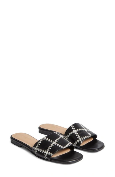 Lk Bennett Hema Slide Sandal In Black