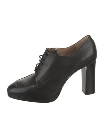Pre-owned Lk Bennett Leather Pumps In Black