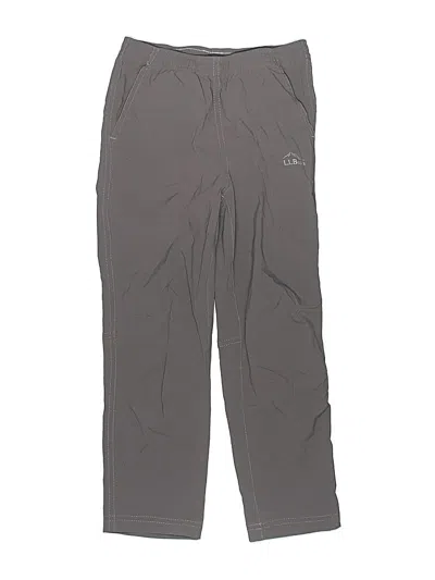 Pre-owned L.l.bean Kids' Active Pants In Gray