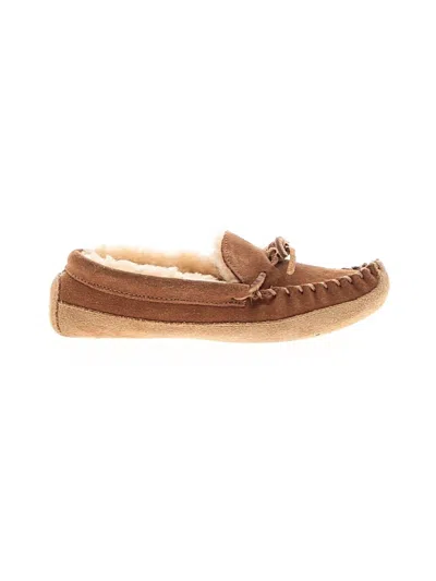 Pre-owned L.l.bean Flats In Brown