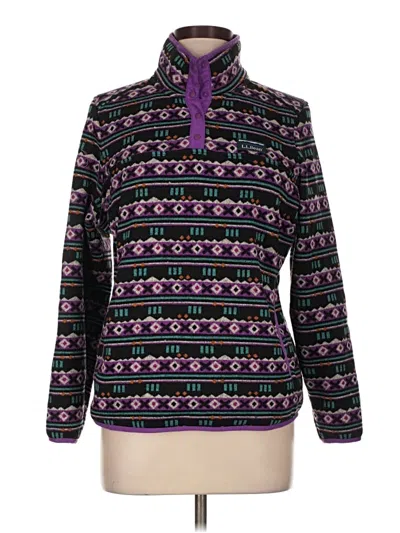 Pre-owned L.l.bean Pullover Sweater In Purple