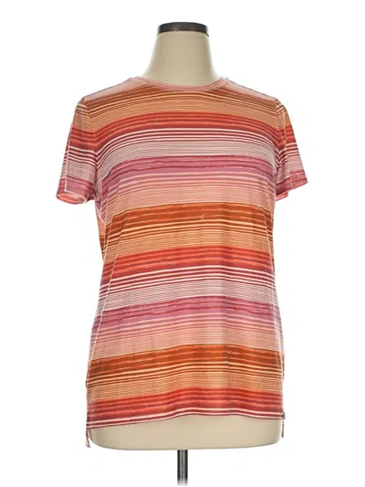 Pre-owned L.l.bean Short Sleeve T-shirt In Orange