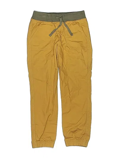 Pre-owned L.l.bean Kids' Track Pants In Yellow