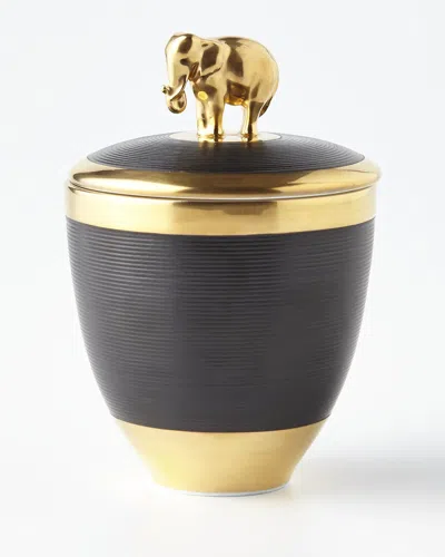 L'objet Elephant Noir Candle