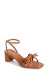Loeffler Randall Bow Sandal In Brown