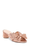 Loeffler Randall Emilia Knot Slide Sandal In Dune