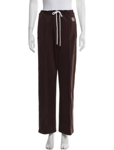 Pre-owned Loewe 2023 Straight Leg Pants In Brown