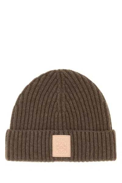 Loewe Beanie In Brown