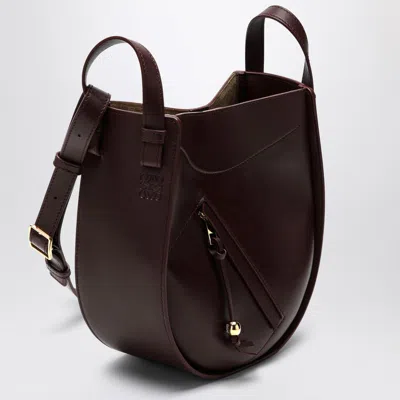 ハンドバッグ LOEWE HAND BAG (A538HHSX01 DARKBURGUNDY) Hammock Slice bag in shiny calfskin Red - LOEWE