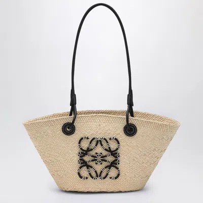 Loewe Medium Anagram Basket Tote Bag In Beige
